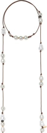 Ramy Brook Riya Wrap Necklace in Pearl at Nordstrom, Size No Size