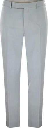 Pantaloni Torino Kostuumbroeken - Heren - Nette broeken - Blauw - M - Katoen - Broeken