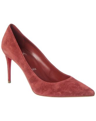 Christian Louboutin Kate 85 Suede Pump