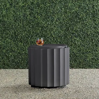 Frontgate Ensoleille Tank Cover in Flat Charcoal - Frontgate