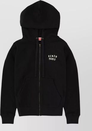 Kenzo boke heart hooded sweatshirt front pockets