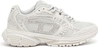 Diesel S-Pro-V-Dense - Mesh sneakers with crystals - Sneakers - Woman - White