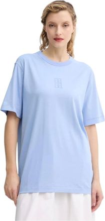 By Malene Birger Dames, Tops, Blauw, Maat: XL Katoen