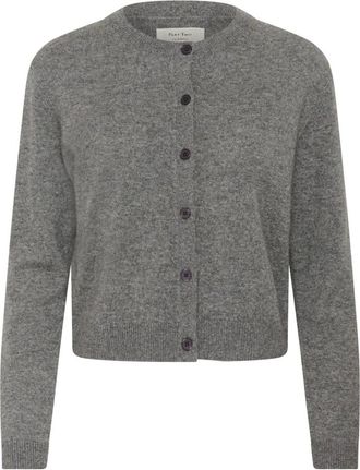 Part Two Truien - Dames - Truien - Grijs - Maat: 2XL Leer