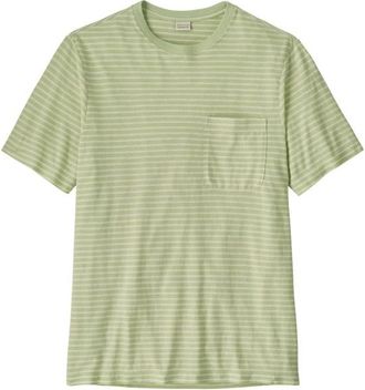 Patagonia Trail Harbor Pocket Tee T-Shirt f&uuml;r Herren | gr&uuml;n