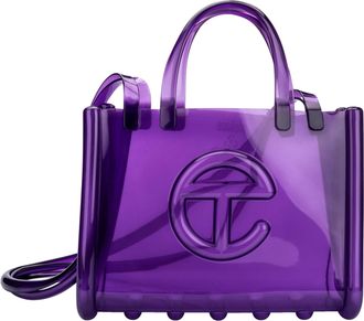Melissa Womens Purple Medium Jelly Shopper II x Telfar - One Size