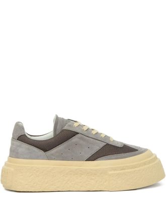 Maison Margiela Gambetta leather sneakers - Grey