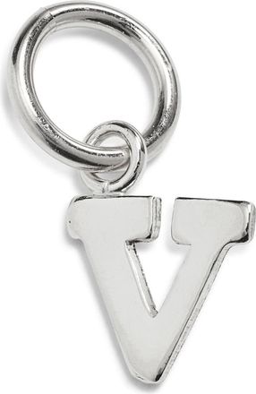 Nashelle Initial Charm in Sterling Silver - V at Nordstrom