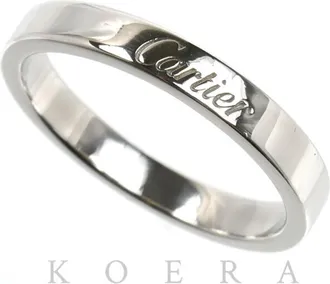 Cartier Platinum 950 Band Ring (Pre-Owned)