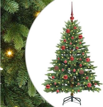 vidaXL &Aacute;rbol De Navidad Artificial Con 150 Led Verde 150 Cm Pe Y Pvc Vidaxl
