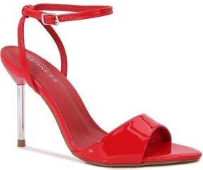 Berness Patent Stiletto Sandal in Red at Nordstrom Rack, Size 6.5