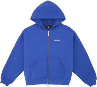 Worst Behavior Mujer, Sudaderas, Azul, Talla: S