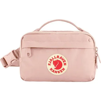 Fj&auml;llr&auml;ven K&aring;nken Water Resistant Belt Bag in Chalk Rose at Nordstrom