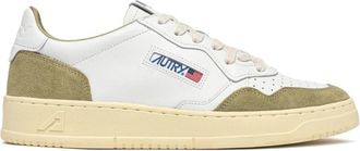 Autry Medalist Low Sneaker - Heren - Sneakers - Wit - 40 EU - Katoen - Schoenen
