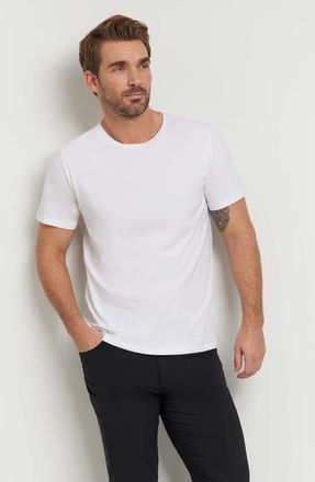 Anatomie Scott Crewneck T-Shirt in White at Nordstrom, Size Xx-Large