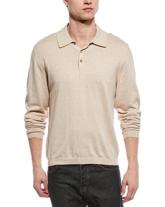 Weatherproof Vintage Cashmere-Blend Polo Sweater