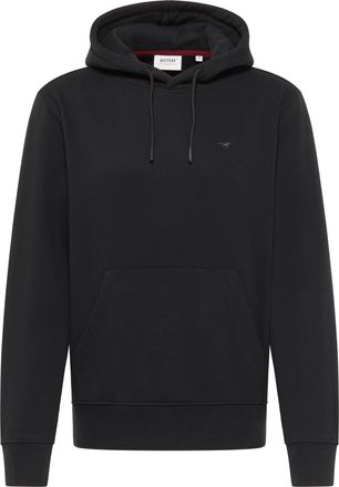 Mustang Sweatshirt MUSTANG Herren Style Bronson, Herren, Gr. M, schwarz, 80% Baumwolle, 20% Polyester, regular fit, Sweatshirts Sweatshirt