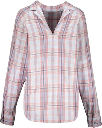 Cedric Charlier Katoenen Shirt - Dames - Overhemden - Veelkleurig - XS - Katoen - Overhemden