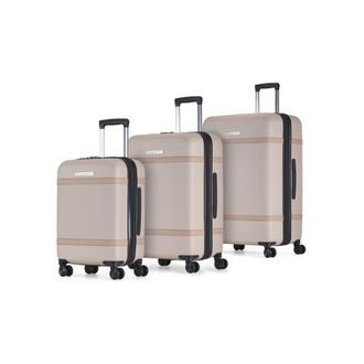 Bugatti Wellington 3 Piece Hardside Luggage Set with TSA Lock in Cookie at Nordstrom, Size Medium