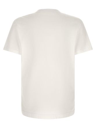 Dolce & Gabbana Openwork Logo T-shirt - White