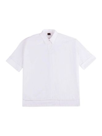 Fay Shirt In White Cotton