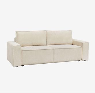 Sklum Sofá cama de 3 plazas tapizado Tampere Sklum