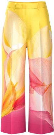 Marc Cain Broeken, Dames, Veelkleurig, XL, Polyester, Waukee Broek