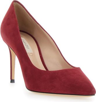 Casadei Red Pointed-toe Pumps
