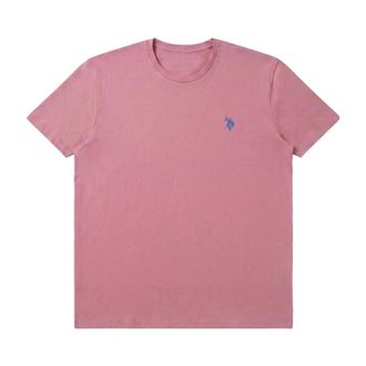 U.S.Polo Association T-Shirt - - Tops - Uomo - Rosa - XL