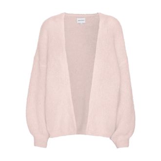 Americandreams Americandreams - Lee Short Cardigan - Dames - Truien - Roze - Maat: L/Xl Wol