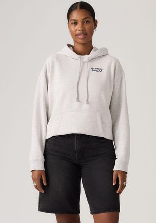 Levi's Hoodie LEVIS GRAPHIC EVERYDAY HOODIE, Damen, Gr. XS (34), flower bw orbit htrt, Sweatware, Obermaterial: 58% Baumwolle, 42% Polyester, Sweatshirts Hoo