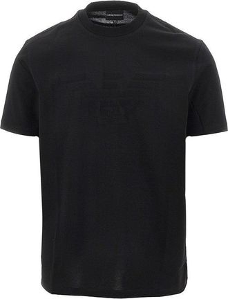 Emporio Armani Jacquard Eagle T-shirt Man S