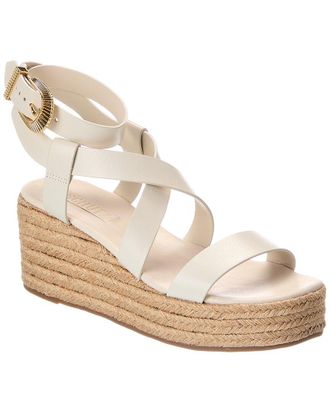 Schutz Harper Leather Flatform Sandal