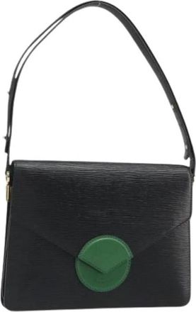 Louis Vuitton Pre-owned Vintage Epi Leather Shoulder Bag - Dames - Vintage Schoudertas - Zwart - ONE Size - Leer - Vintage