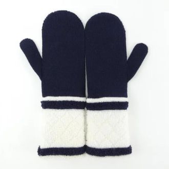 Chanel Pre-owned Accessories, female, Multicolor, Size: ONE SIZE Pre-owned Cashmere Gloves