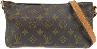 Louis Vuitton Pre-owned Cross Body Bags, female, Brown, Size: ONE SIZE Pre-owned Vintage Cross Body Bag