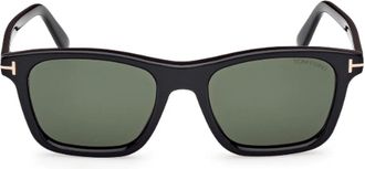 Tom Ford Sunglasses Ft1179 01 N Barron Black/Green Men
