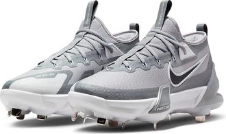 Nike Force Zoom Trout 9 Elite FB2906-002 Men Gray White Baseball Cleats GBNC1540