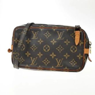 Louis Vuitton Pre-owned Cross Body Bags, female, Brown, Size: ONE SIZE Pre-owned Vintage Cross Body Bag