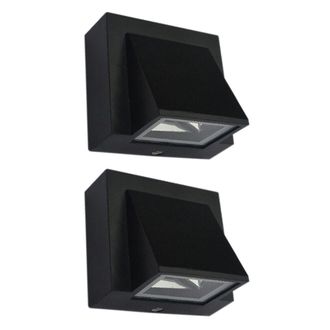 OEM 2 Apliques Led Modernos De 5 W Para Exteriores, Resistentes Al Agua, Perfectos Para Pasillos, Patios, Entradas, Terrazas Y Balcones
