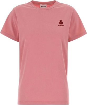 Isabel Marant T-Shirts, female, Pink, Size: XS Aby T-Shirt