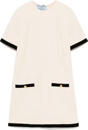 Prada Abito corto Sablè - Toni neutri
