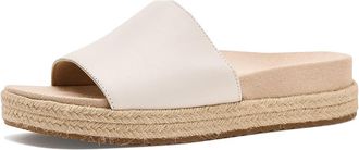 Vionic Yasmina Womens Sandals Sea Salt Suede/Leather : 7.5 M