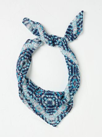 Fat Face FatFace Navy Geometric Hair Scarf