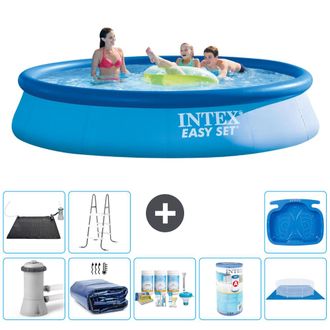 Intex Piscina Easy Set Redonda - 396x84 Cm - 8-piezas S41105