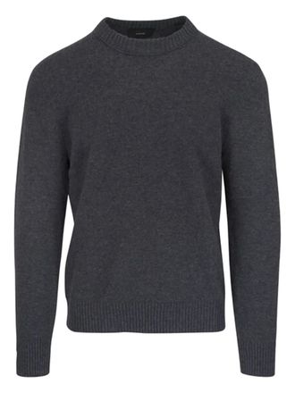 Vince ribbed crew-neck sweater - Grey
