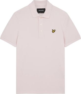 Lyle & Scott Polo Shirt - Heren - Polos - Roze - M - Katoen - Tops