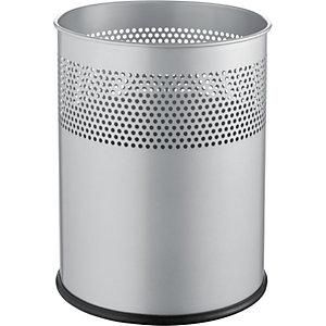 Helit Helit - Papelera Met&aacute;lica Capacidad 15 L H X &Oslash; 315 X 260 Mm En