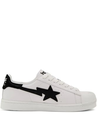 A Bathing Ape star-embellishment sneakers - White