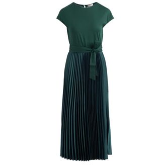 Max Mara Wkdgela Jurk - Dames - Casual kleedjes - Groen - S - Polyester - Kleedjes